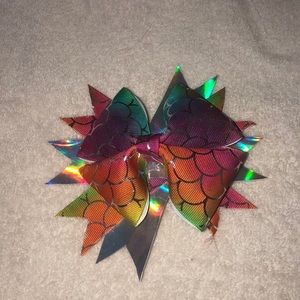 Nicoles Boutique Mermaid and Chrome Hairbow